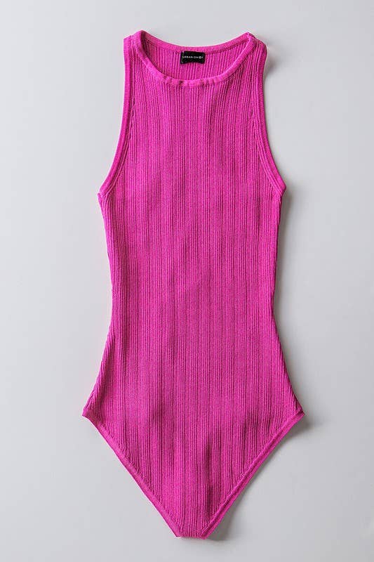 Stacy Sleeveless Knit Bodysuit