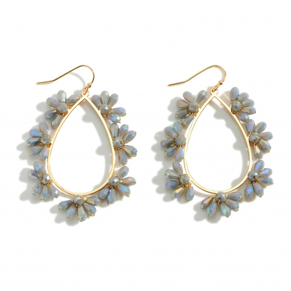 Fancy Flower Hoops