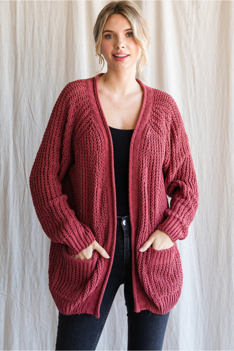 Chunky Knit Cardigan
