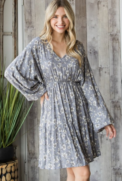 Ash Floral Mini Dress