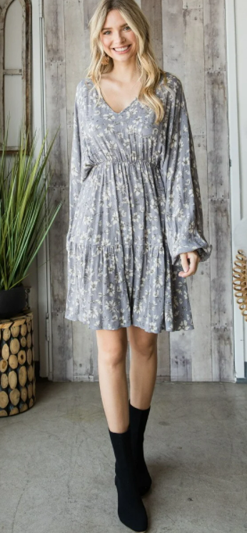 Ash Floral Mini Dress