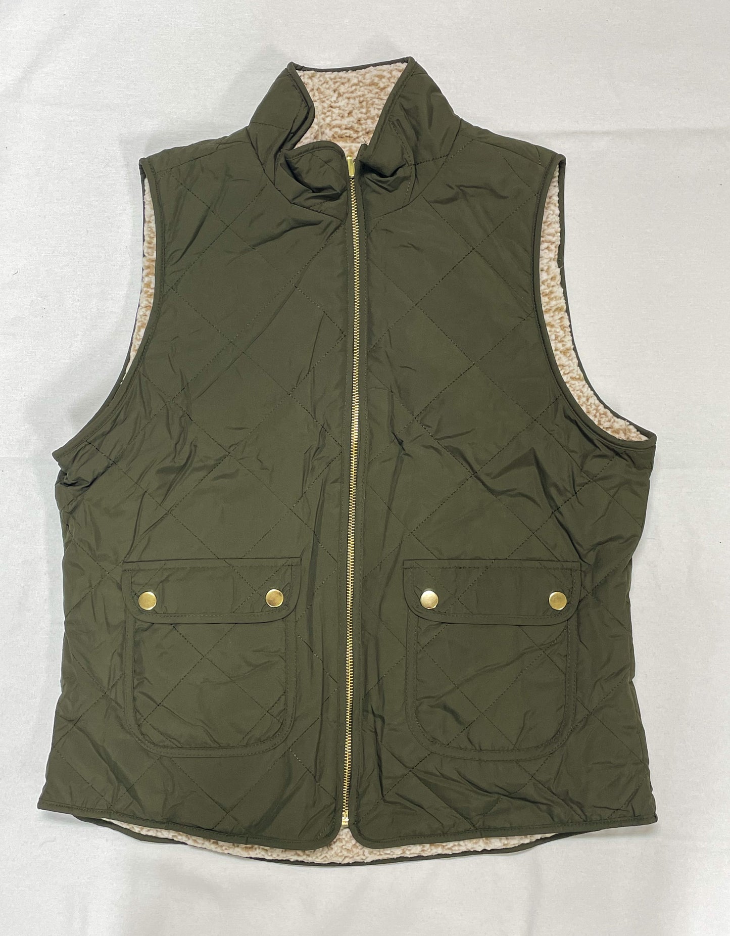 Reversible Quilted Vest