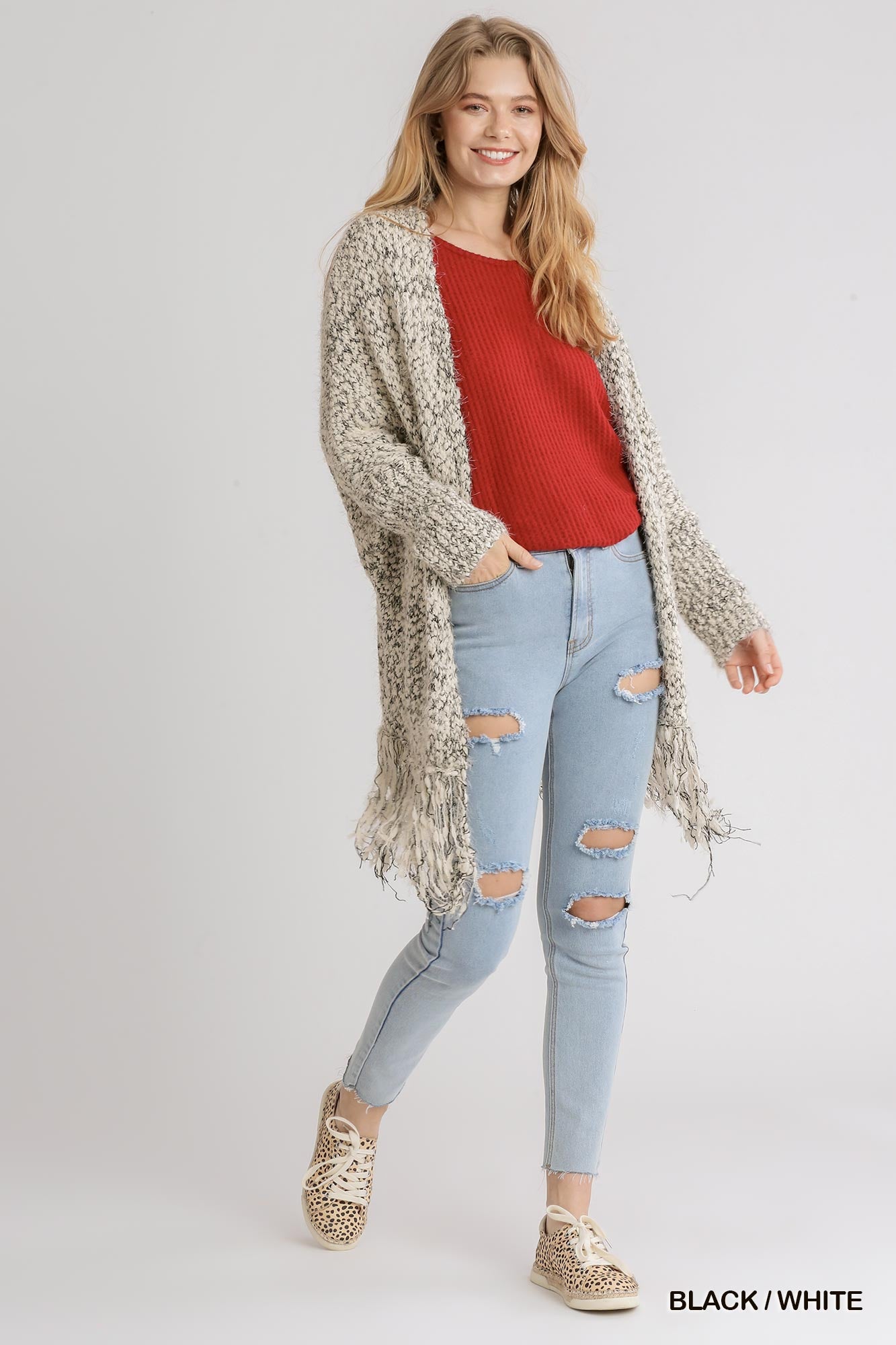 Cuddle Up Fringe Cardigan