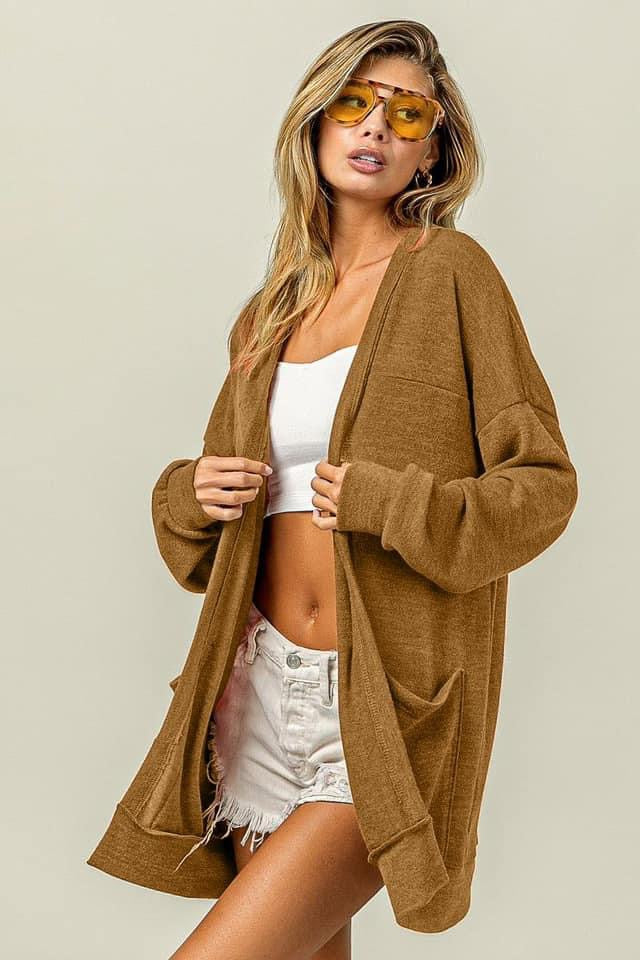 Camel Cardigan