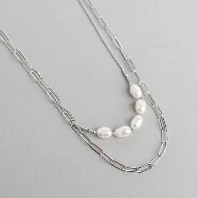 Prim Pearl Multi-Layer Necklace