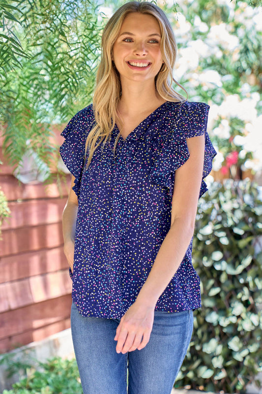 Speckled Blouse