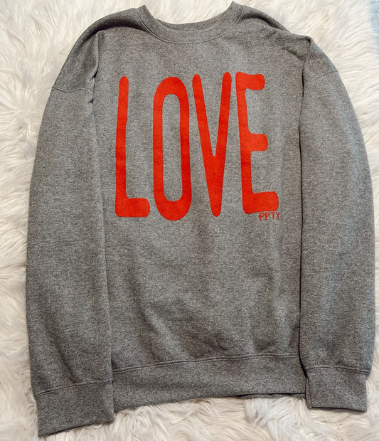 Love Crewneck Sweatshirt
